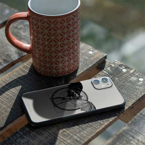 DC Comics Batman Skeleton diagram Art iPhone 11 Skin